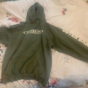 Army Green Outer Banks Hooded Sweatshirt